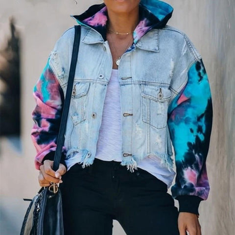 Cotton Candy Jean Jacket