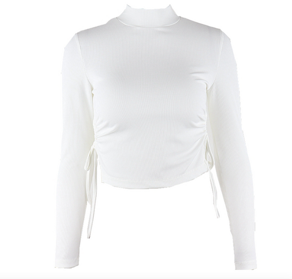 Teresa Turtleneck Tie Top