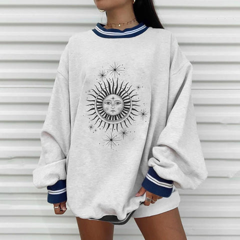 Selena Oversized Sun Sweatshirt