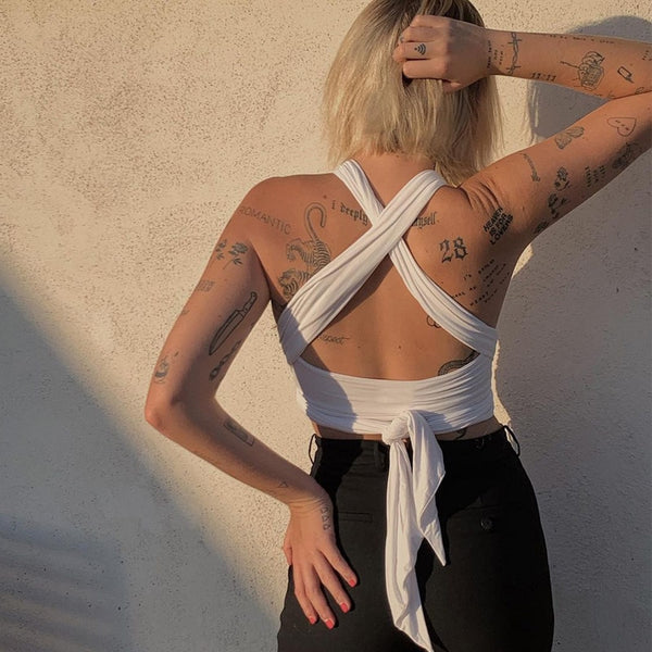 Bae Strappy Crop Top