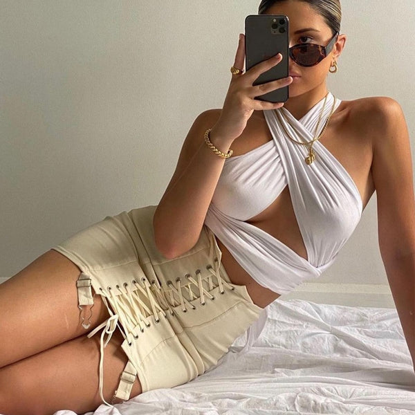 Bae Strappy Crop Top