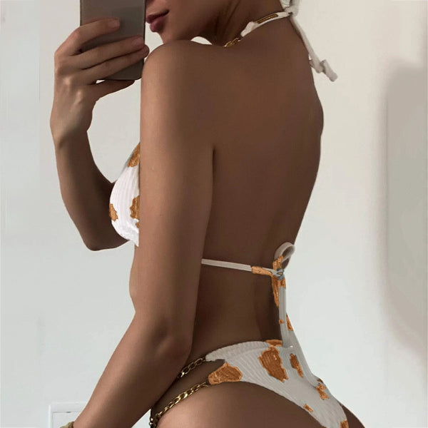 Vicki Cow Print Bikini