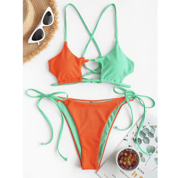 Color Block Vegas Bikini