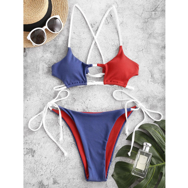 Color Block Vegas Bikini