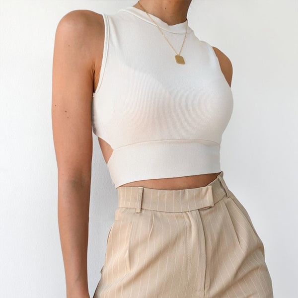 Kristin Bow Tye Crop