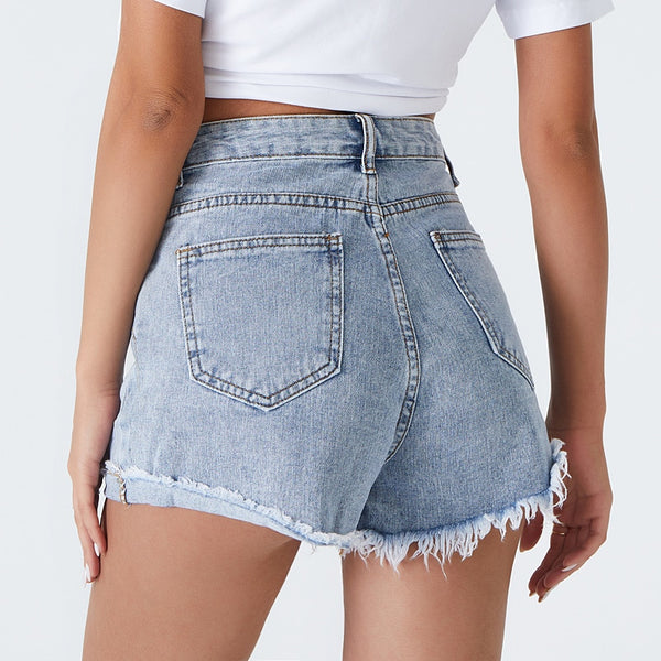 Mandy High Waist Jean Shorts