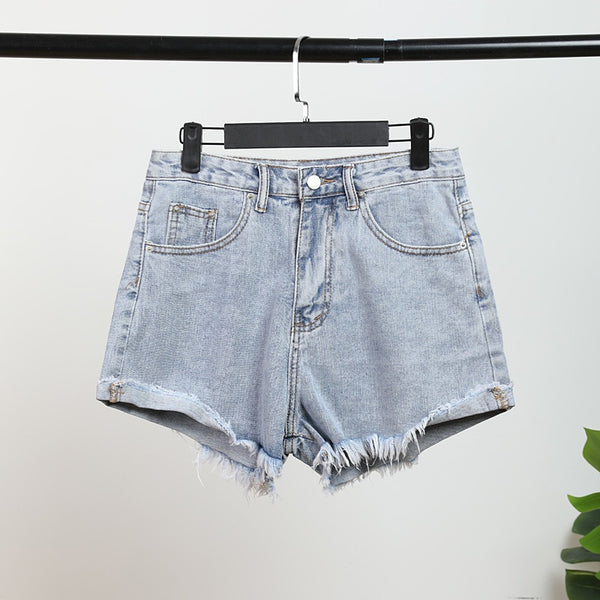 Mandy High Waist Jean Shorts