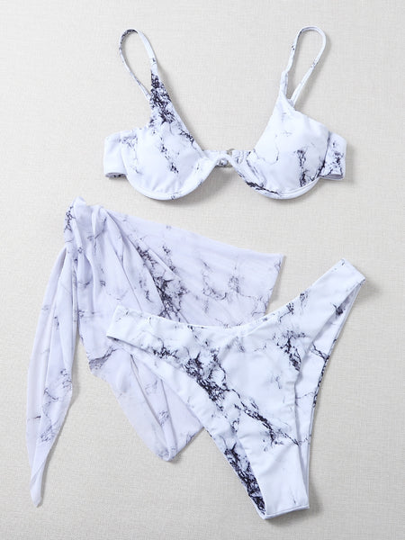 Marble Venice 3 Piece Bikini