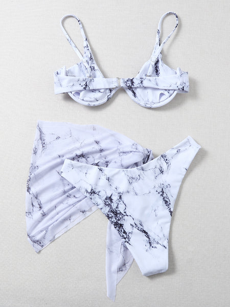 Marble Venice 3 Piece Bikini