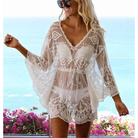 Rose Crochet Tunic