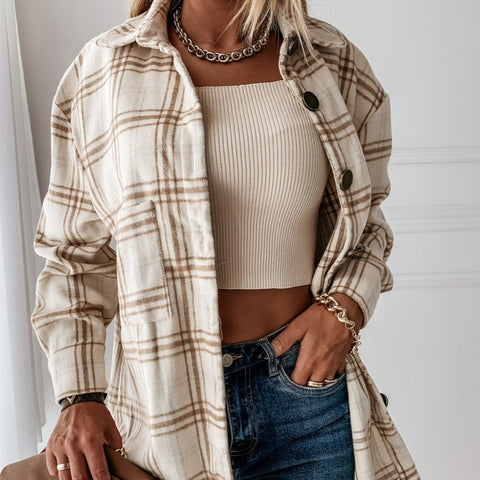 Brady Oversized Plaid Shirt