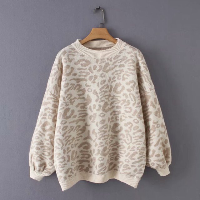 Polly Print Oversized Pullover